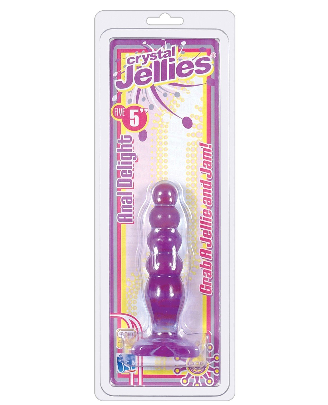 Crystal Jellies Anal Delight Purple By Doc Johnson Cupid S Lingerie