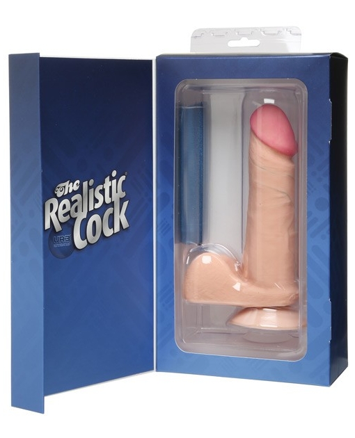 Ur Realistic Cock W Balls White By Doc Johnson Cupid S Lingerie