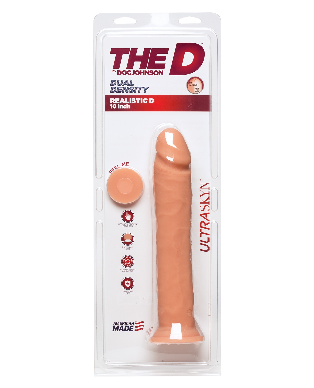 The D 10 Realistic D Vanilla By Doc Johnson Cupid S Lingerie