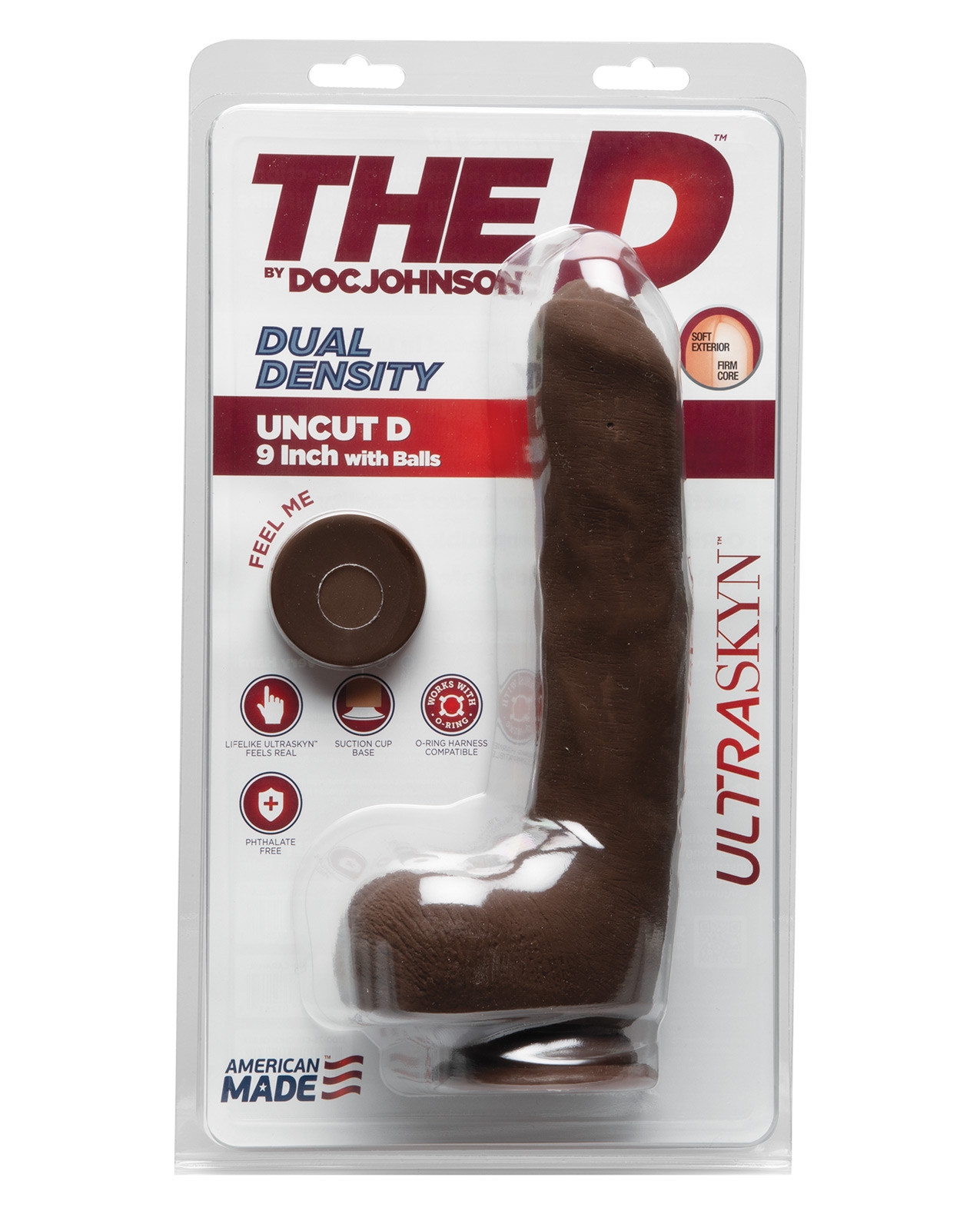 The D Uncut D W Balls Chocolate By Doc Johnson Cupid S Lingerie