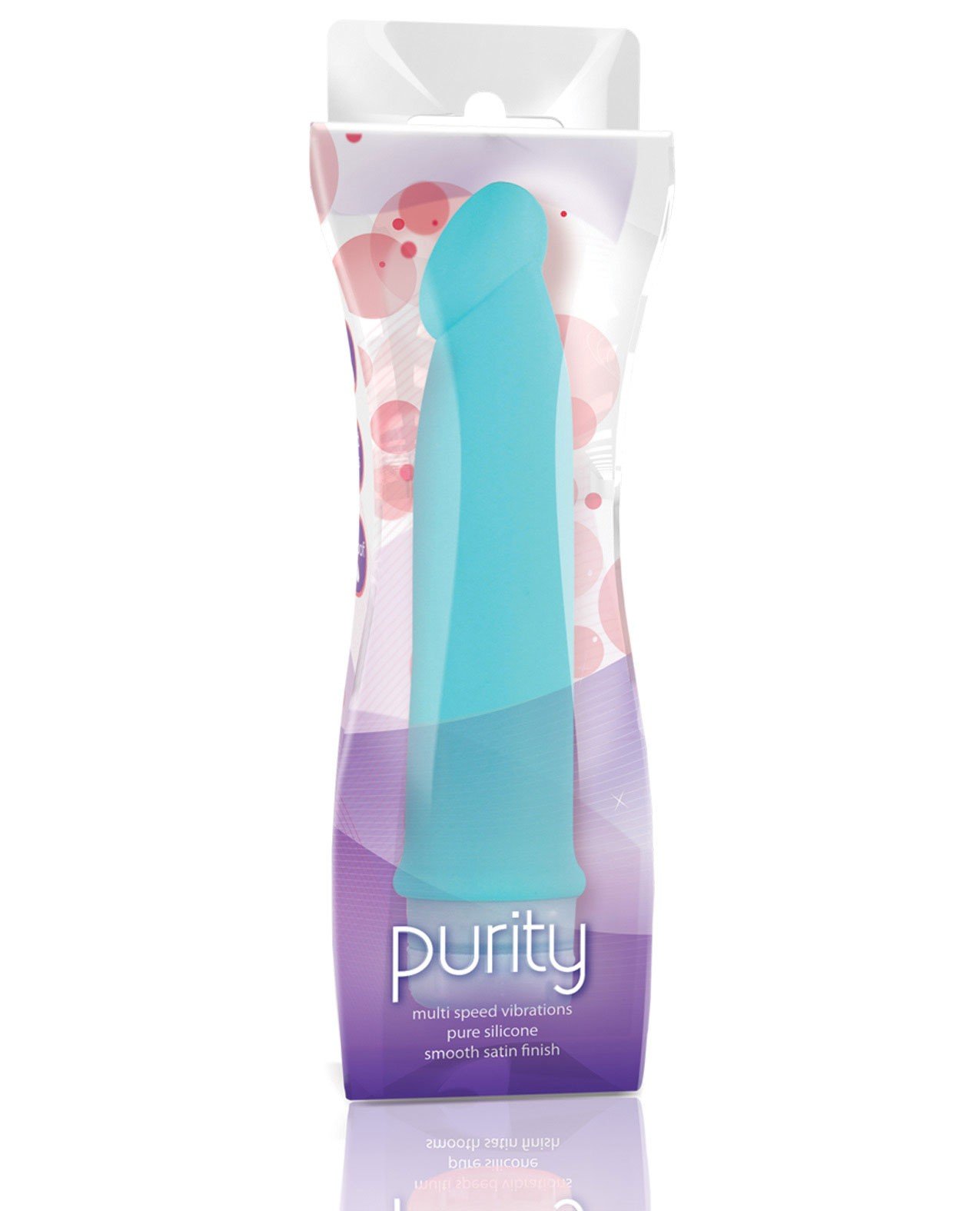 Blush Purity Silicone Vibrator Blue By Blush Novelties Cupids Lingerie