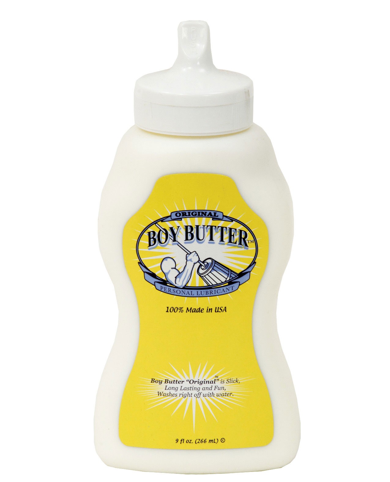 Boy Butter H2O 16 oz  Premium Water-Based Lubricant for Men