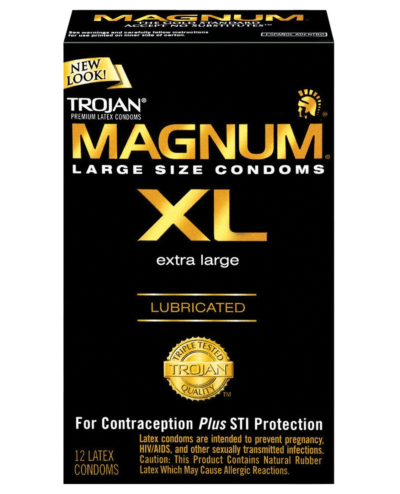 Durex XXL Extra Large Lubricated Condoms, 12 Count